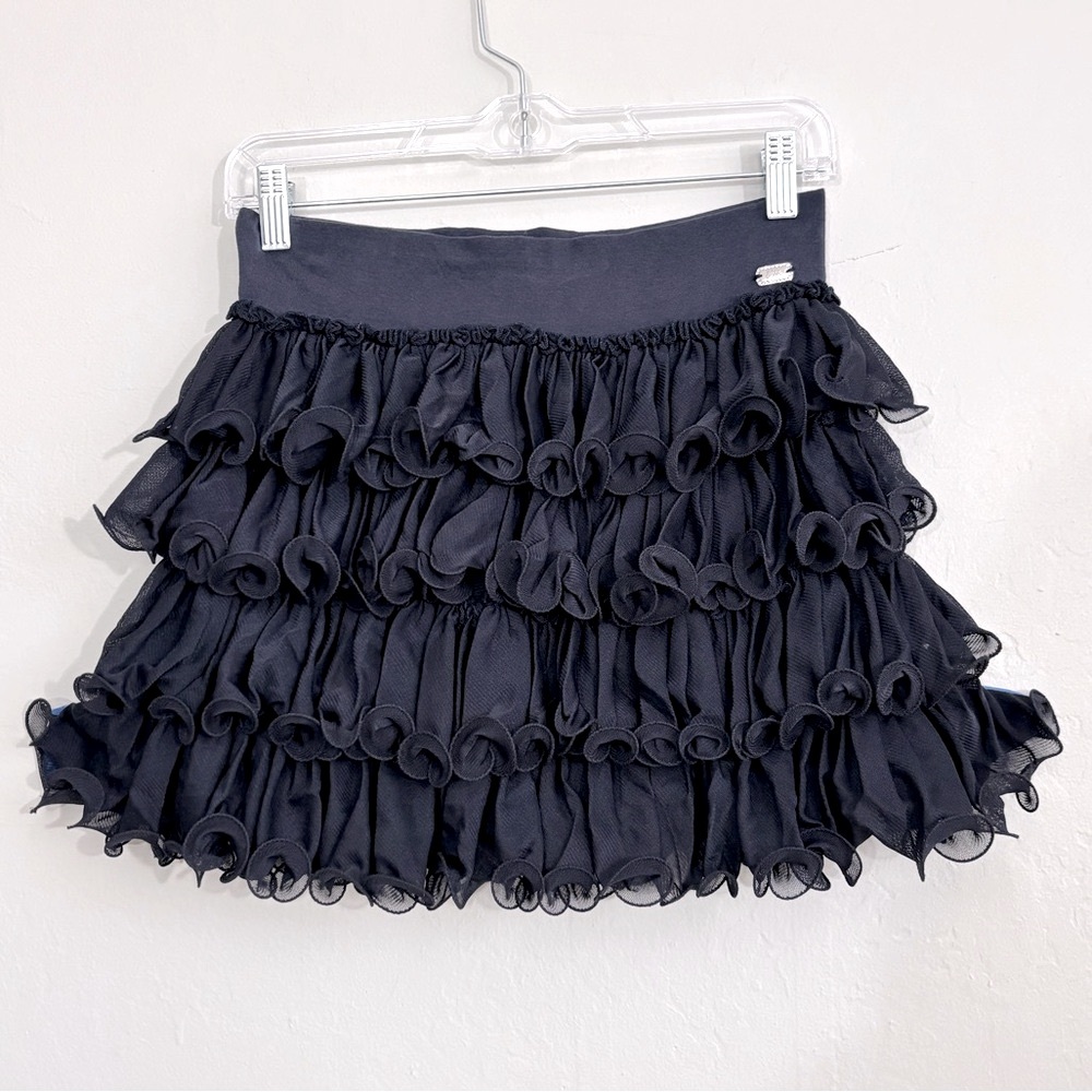Miss Grant frilly mini skirt S